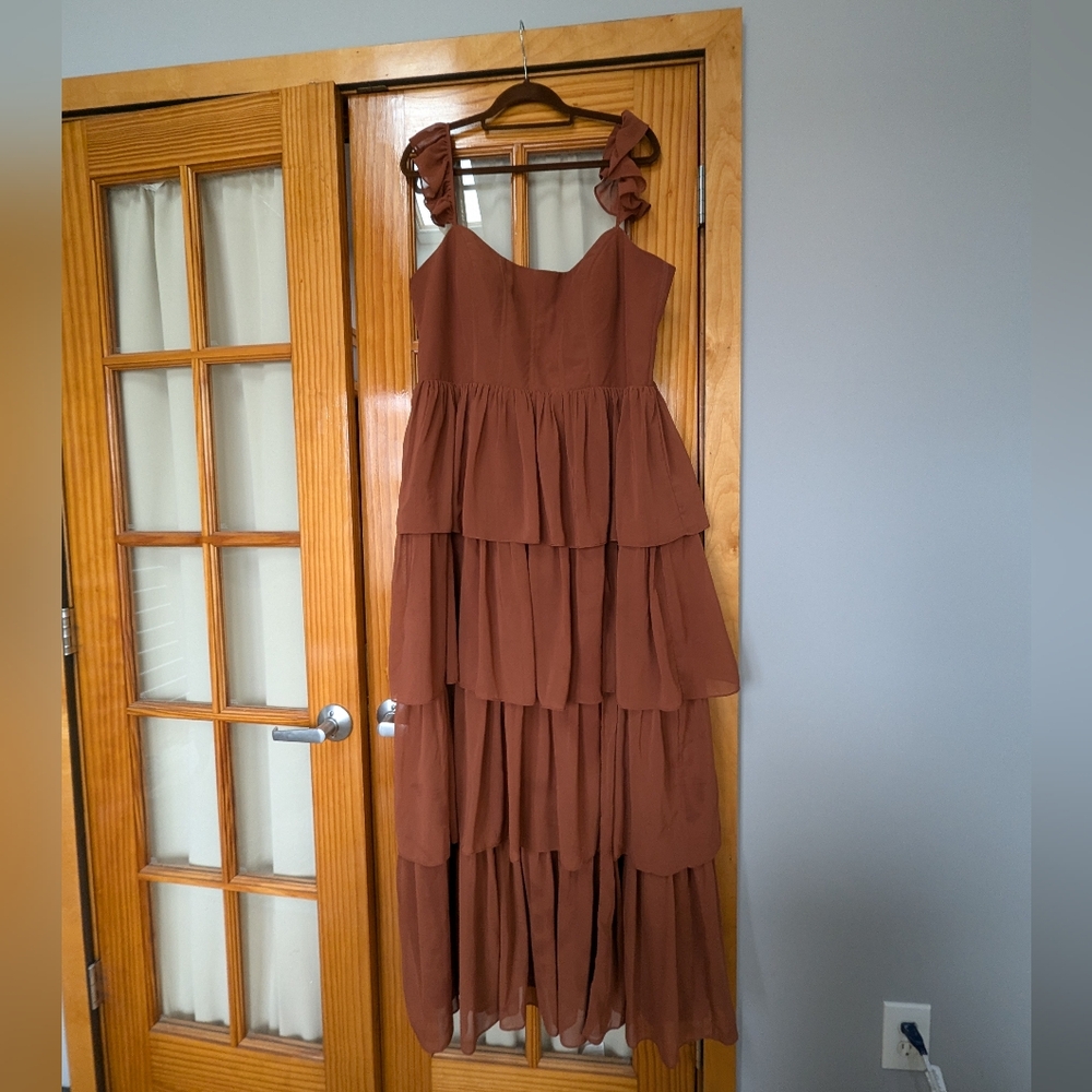 Revelry Poppy Rust Dress